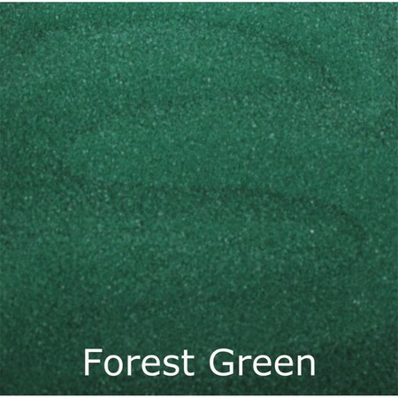 Scenic Sand 25 lbs Activa Bag of Bulk Colored Sand, Forest Green SC81472